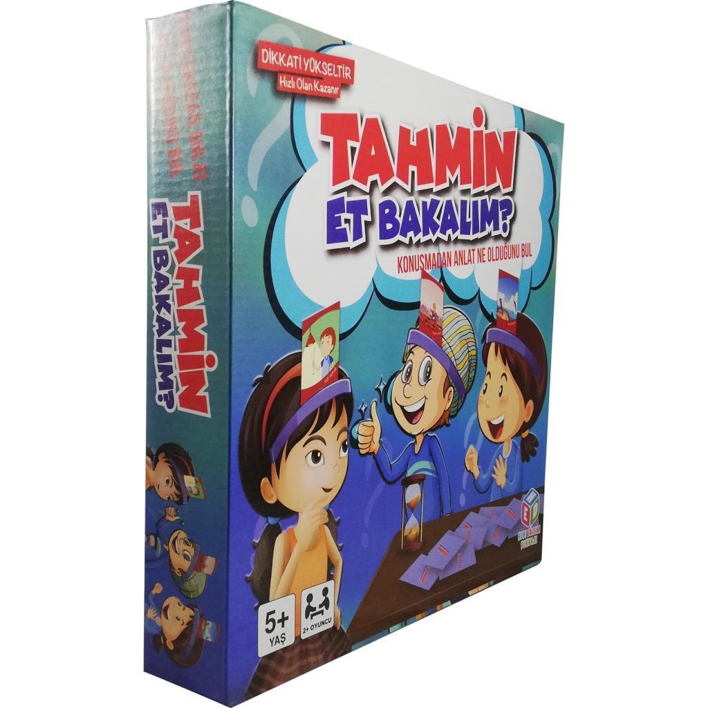 HOBİ EĞİTİM DÜNYASITAHMİN ET BAKALIM EYLEMLER HIZ DİKKAT ZEKA OYUNU HED-235