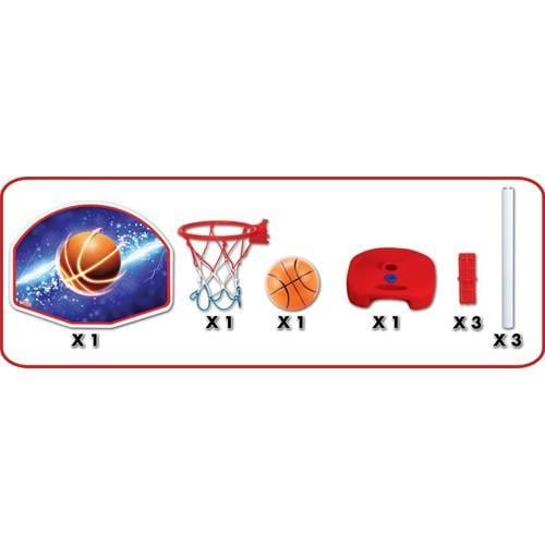 DEDEDEDE AYAKLI BASKETBOL SETİ