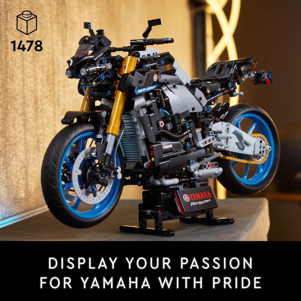 LEGOLEGO® Technic Yamaha MT-10 SP 42159 - Motosiklet Tutkunu Yetişkinler için Koleksiyonluk ve Sergilenebilir Model Yapım Seti (1478 Parça)