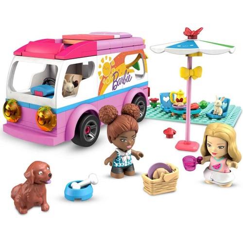 barbieBarbie Mega Lego Barbie'nin Karavanı 123 Parça GWR35