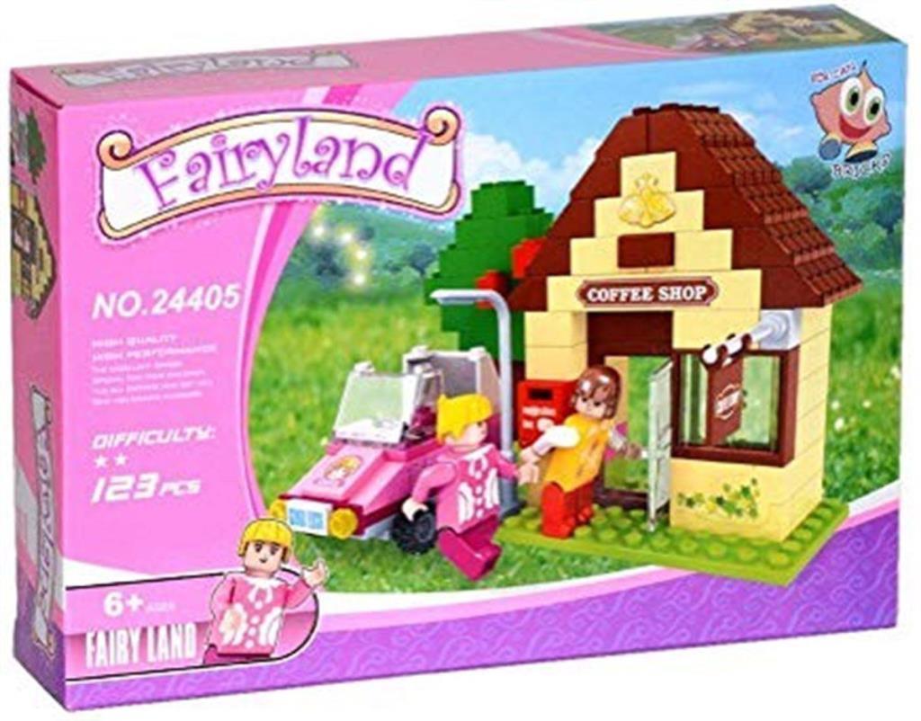 Asya OyuncakAsya Fairy Land 123 Parça Lego Coffe Shop Seti 0131-24405