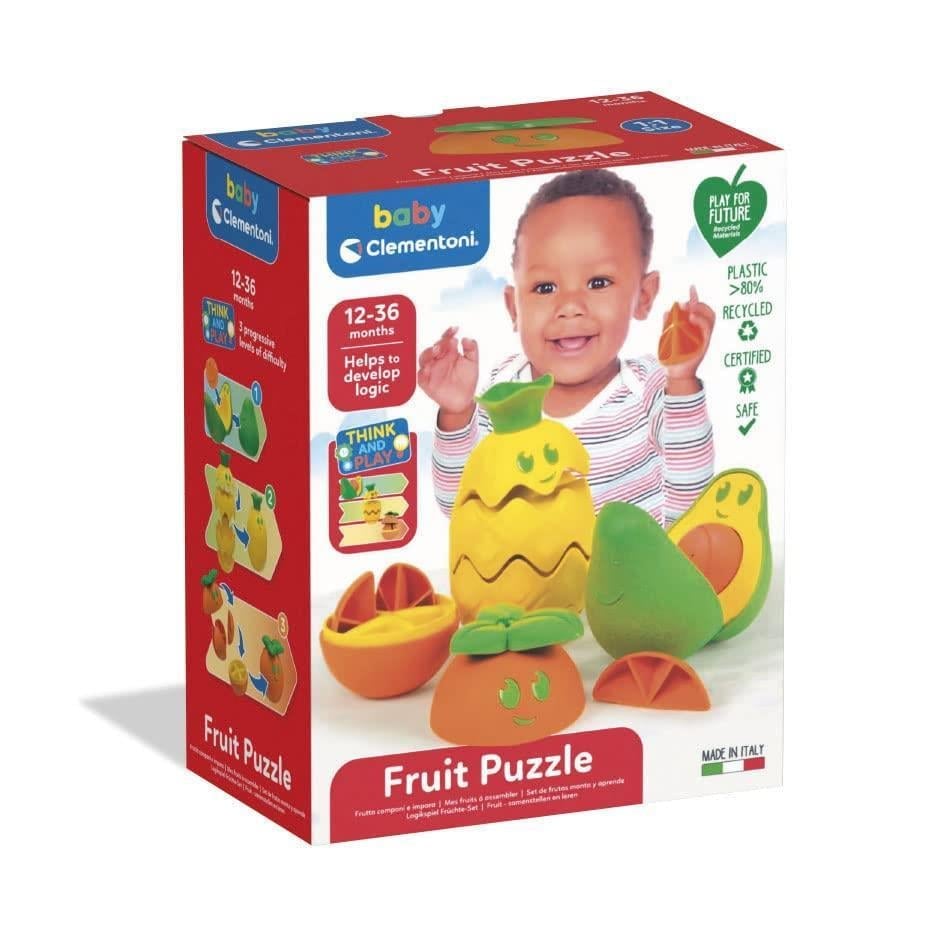 CLEMENTONIClementoni Baby Eğlenceli Meyveler Fruit Puzzle  CLT 17686