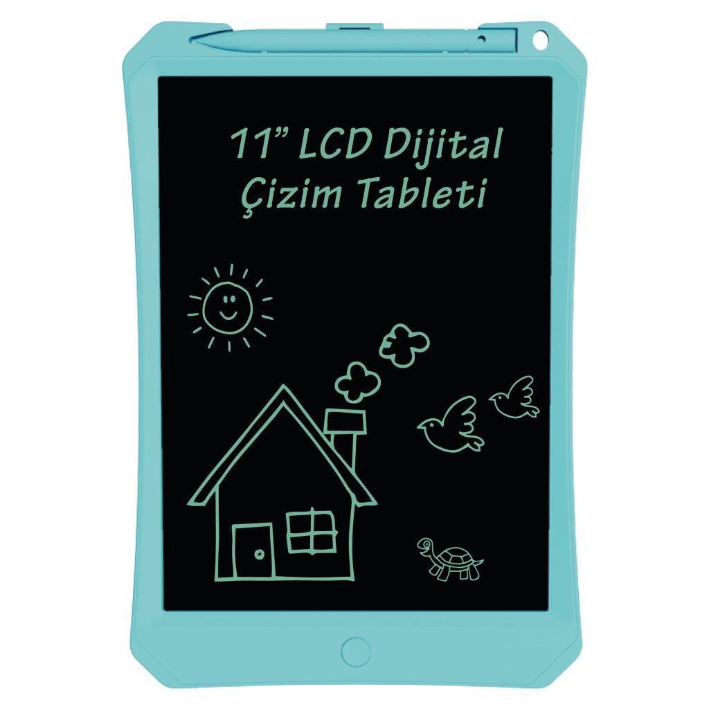 XiaomiXiaomi Wicue 11" LCD Dijital Çizim Tableti Mavi 0421 Çocuk Tableti