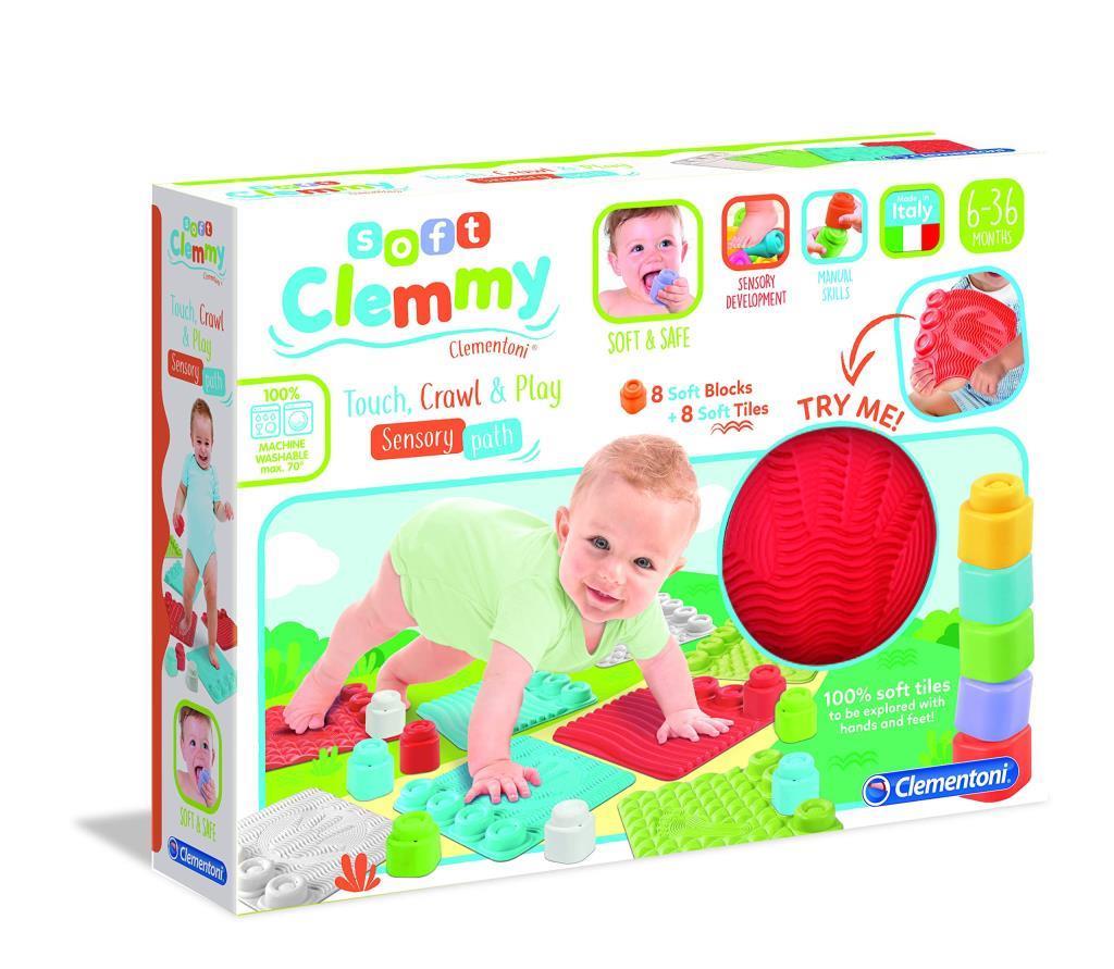 CLEMENTONIClementoni Baby Yumuşak Blok Duyusal Halı Bebek Oyuncak