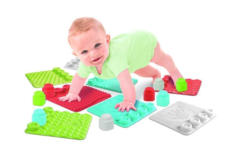 CLEMENTONIClementoni Baby Yumuşak Blok Duyusal Halı Bebek Oyuncak