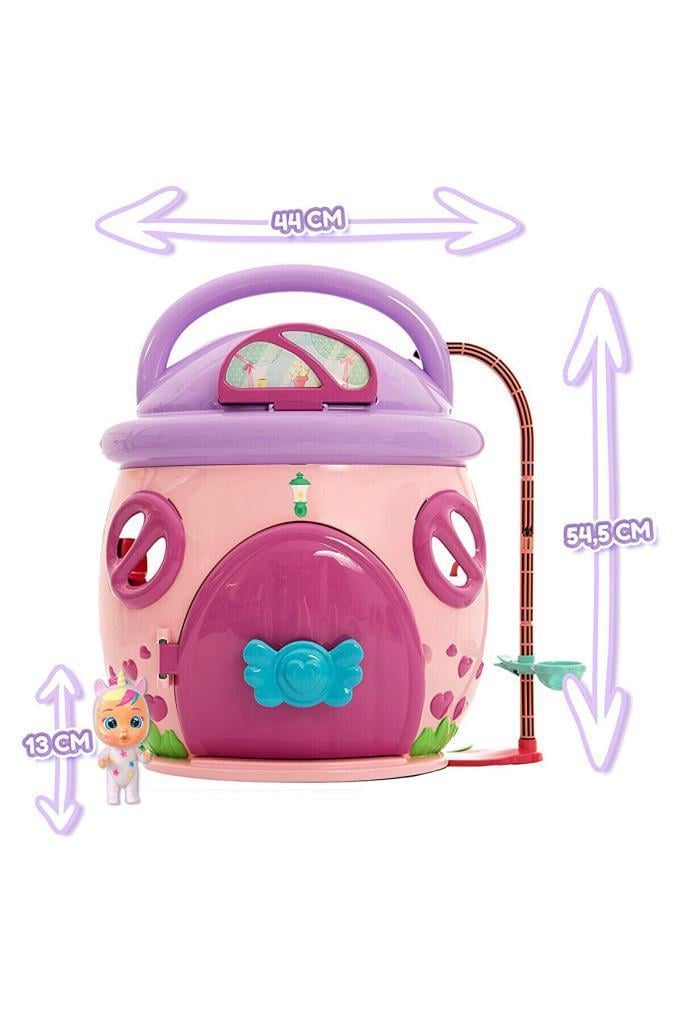 Cry BabiesCry Babies Mt Dreamy Mega Ev CYB29000, Ağlayan Bebeklerin Büyük Evi Oyun Seti