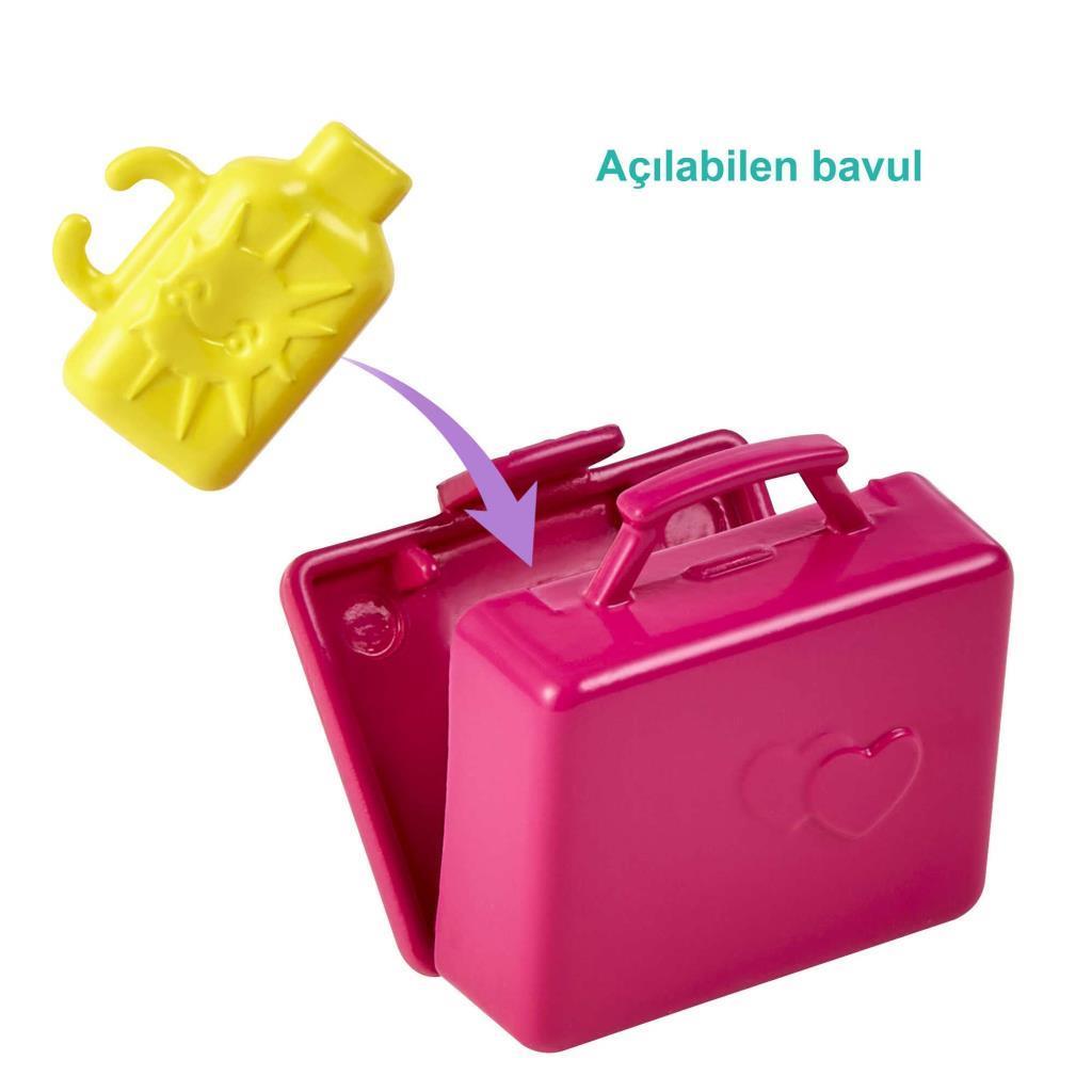 EnchantimalsEnchantimals Tavşancık Araba (26 cm), bebek, tavşan figürü ve aksesuarlar dahil 10 parça içeren set, 3 yaş ve üzeri HCF85