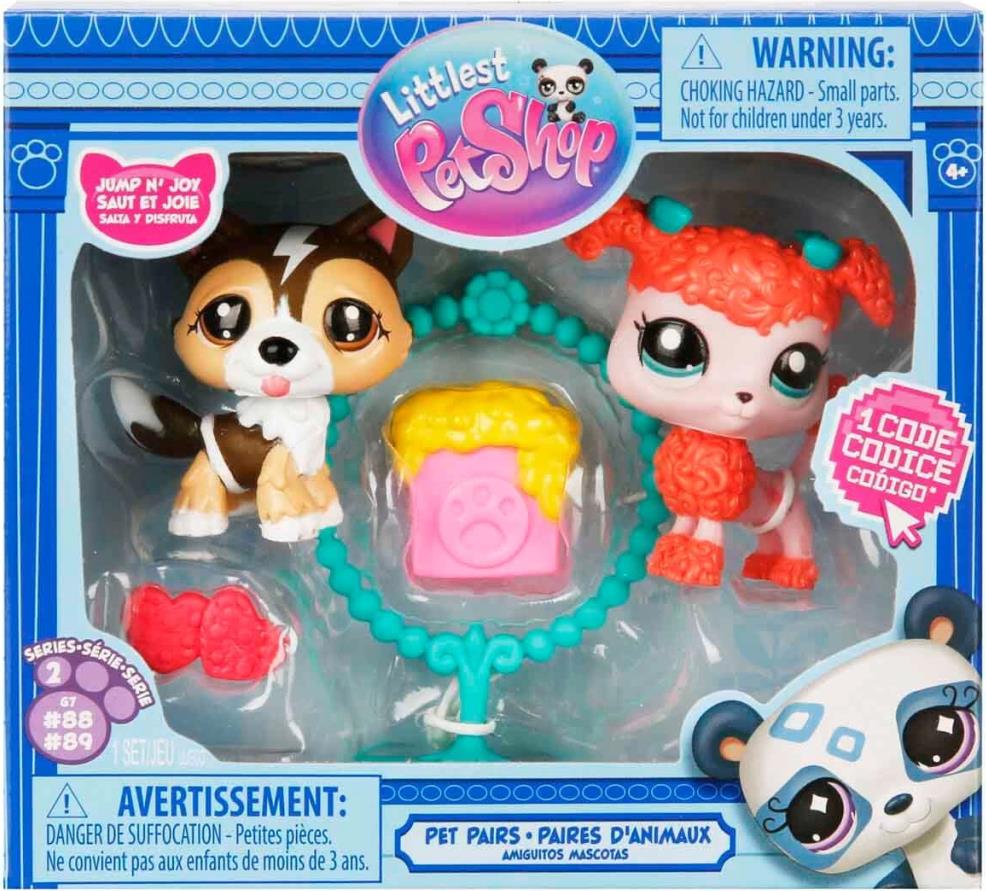 HASBROHasbro Littlest Pet Shop - Seri  2 - 2'li paket - G7 #88 #89