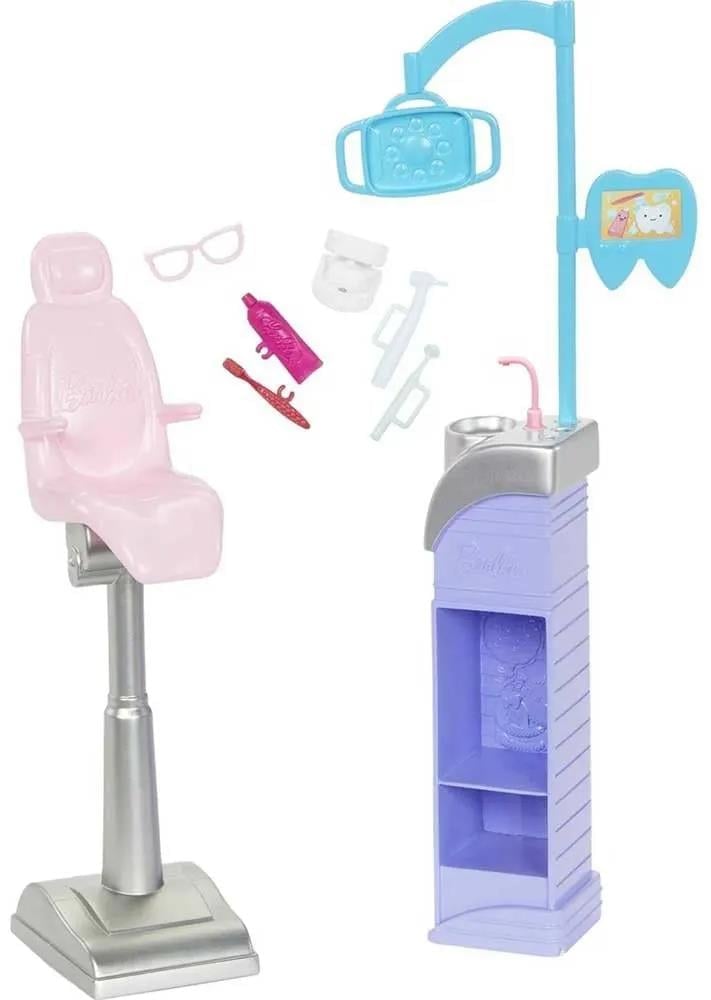 MATTELMattel Barbie Diş Doktoru Bebek Ve Oyun Seti DHB63-HKT70 ESMER