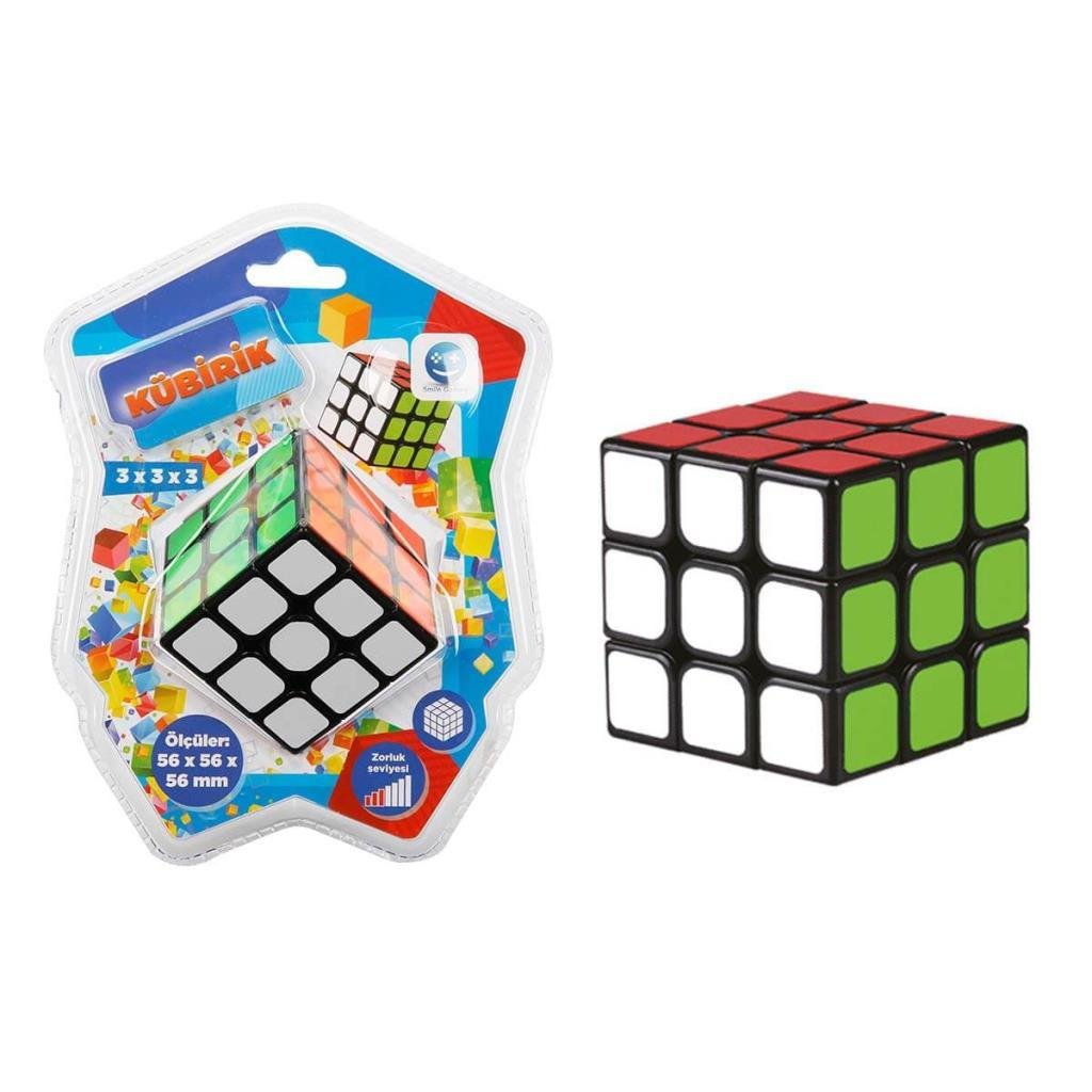 SUNMANSunman Smile Games Kübirik (3x3x3) Kare 56mm 6 Köşe EQY610 S00000309