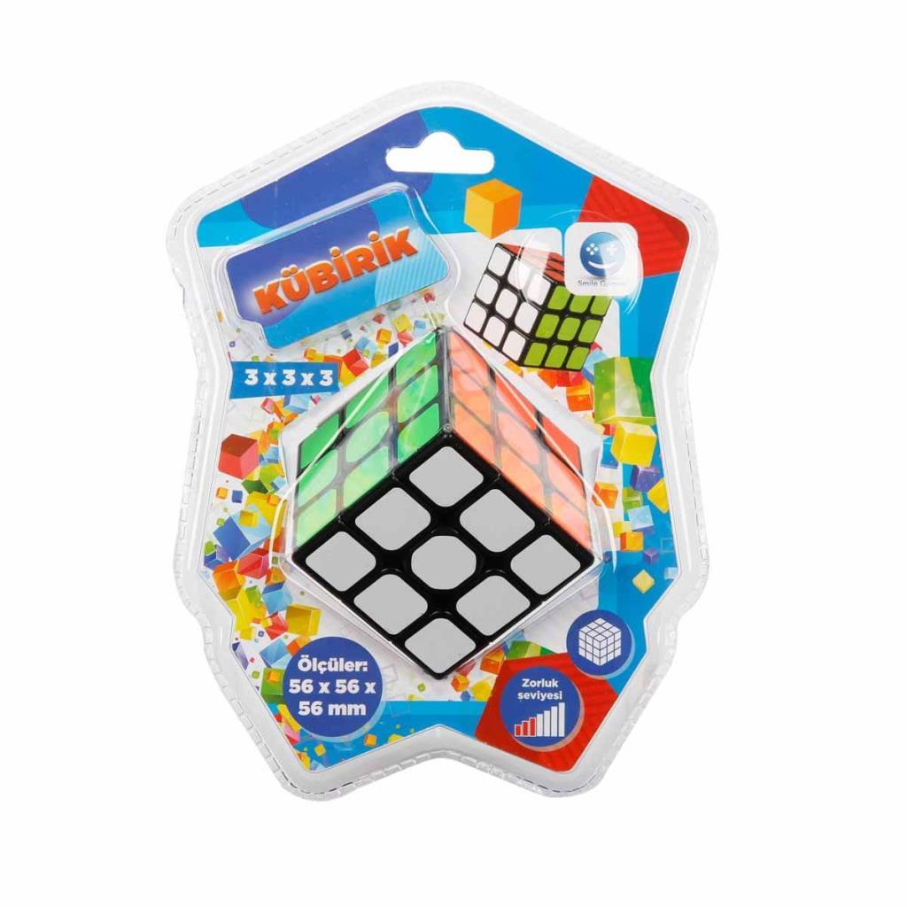 SUNMANSunman Smile Games Kübirik (3x3x3) Kare 56mm 6 Köşe EQY610 S00000309