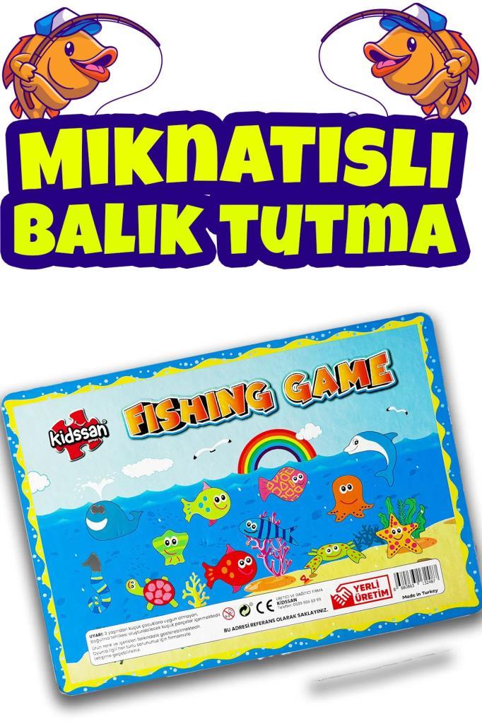 KidsanKidsan Mıknatıslı Balık Tutma Puzzle  Oyunu