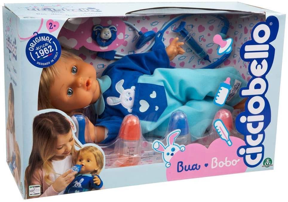 Giochi PreziosiGiochi Preziosi Cicciobello Çok Hastayım Oyuncak Bebek  Cicciobello BUA Doktor Puppe aksesuarı ile GPZ05639