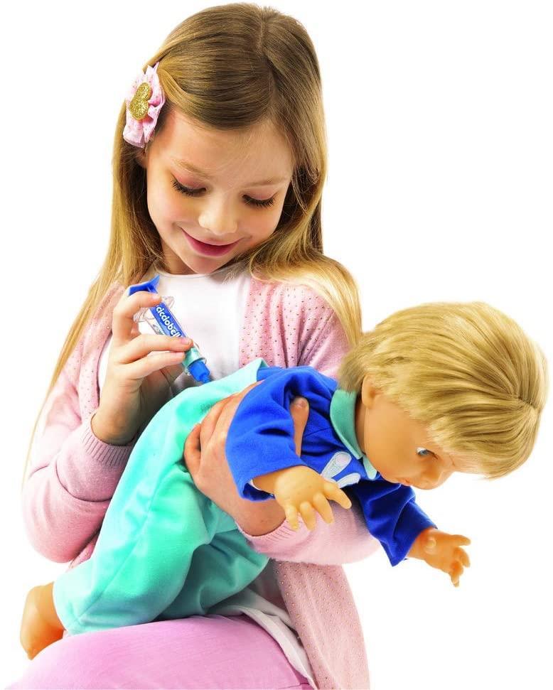 Giochi PreziosiGiochi Preziosi Cicciobello Çok Hastayım Oyuncak Bebek  Cicciobello BUA Doktor Puppe aksesuarı ile GPZ05639