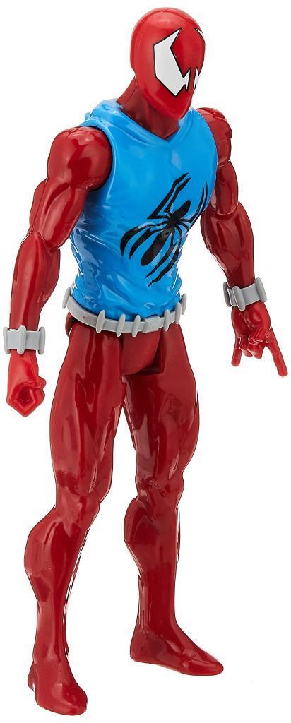 SpidermanMarvel Spider-Man: Titan Hero Series Blast Gear Marvel's Scarlet Spider 30 cm Süper Kahraman Aksiyon Figürü E7329 E8521