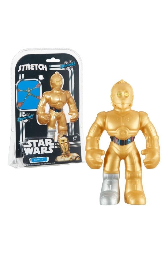 Giochi PreziosiGiochi Preziosi Stretch Mini Starwars TR407000 07951 C-3PO,Mini C-3PO Figürü