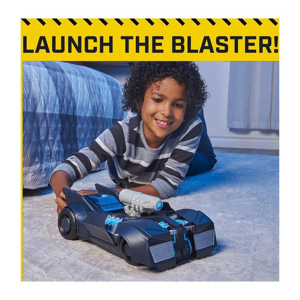 Spin MasterSpin Master Batman Tech Dönüşebilen Defender Dart Fırlatmalı Oyuncak Batmobile 