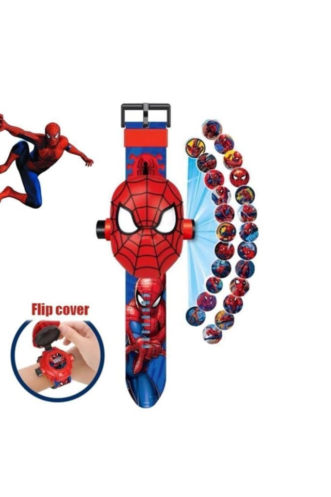 prestij oyuncakPrestij Oyuncak Kartelalı Spiderman Saat 3052,Projeksiyonlu Kol Saati