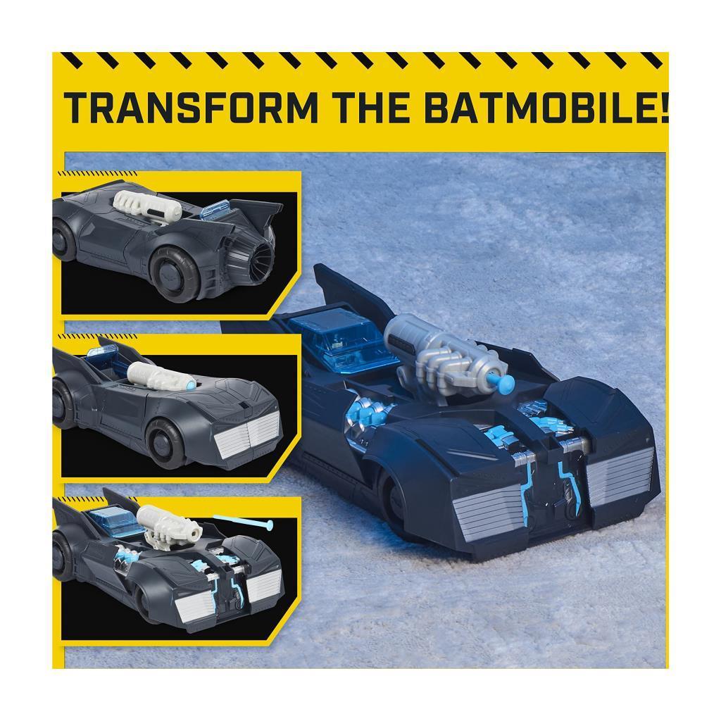 Spin MasterSpin Master Batman Tech Dönüşebilen Defender Dart Fırlatmalı Oyuncak Batmobile 