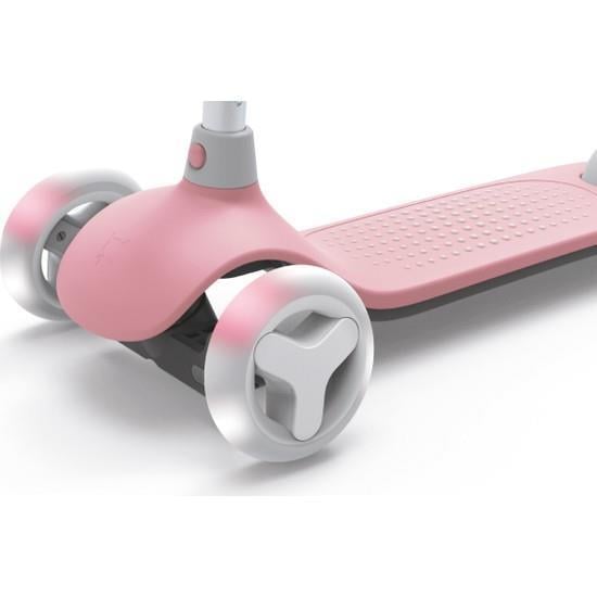 XiaomiXiaomi Mitu Işıklı Scooter Pembe FBC4017EU,Çocuklar İçin Scooter