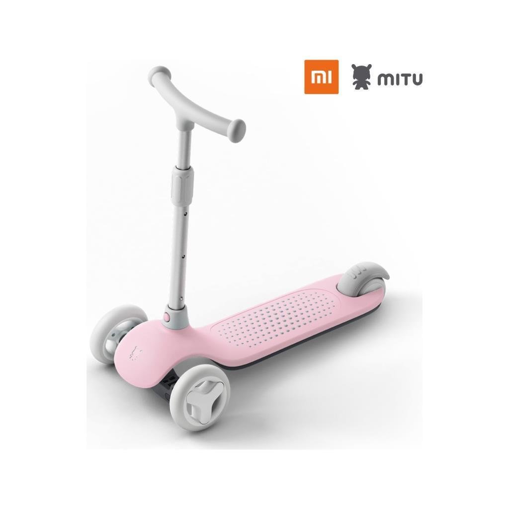 XiaomiXiaomi Mitu Işıklı Scooter Pembe FBC4017EU,Çocuklar İçin Scooter