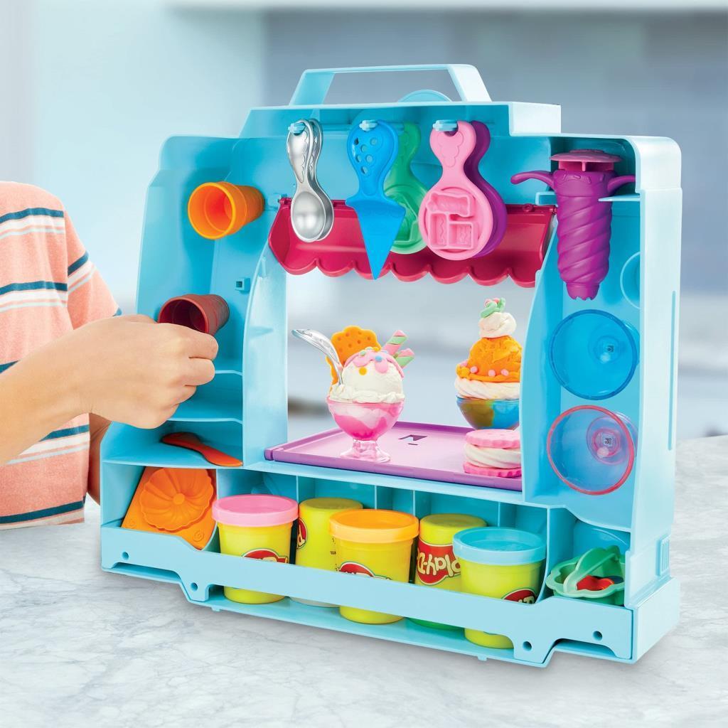 Play-DohPlay-Doh Orjinal Lisanslı Dondurma Arabası Eğitici ve Öğretici Oyuncaklar F1390
