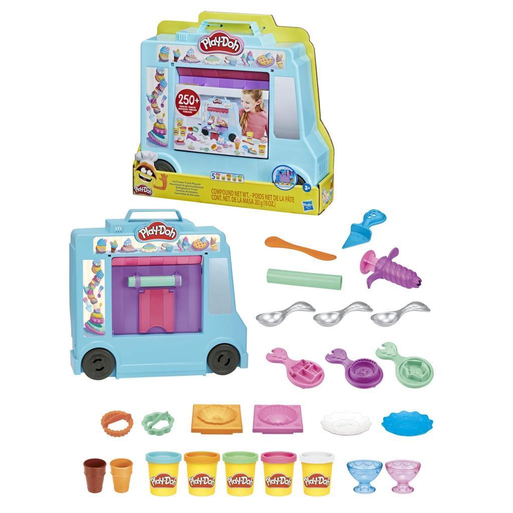 Play-DohPlay-Doh Orjinal Lisanslı Dondurma Arabası Eğitici ve Öğretici Oyuncaklar F1390