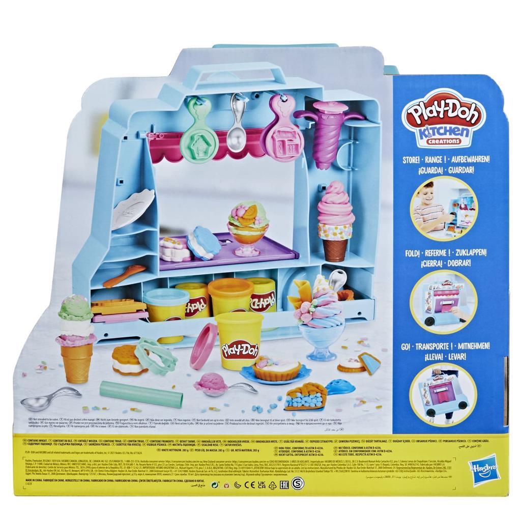 Play-DohPlay-Doh Orjinal Lisanslı Dondurma Arabası Eğitici ve Öğretici Oyuncaklar F1390