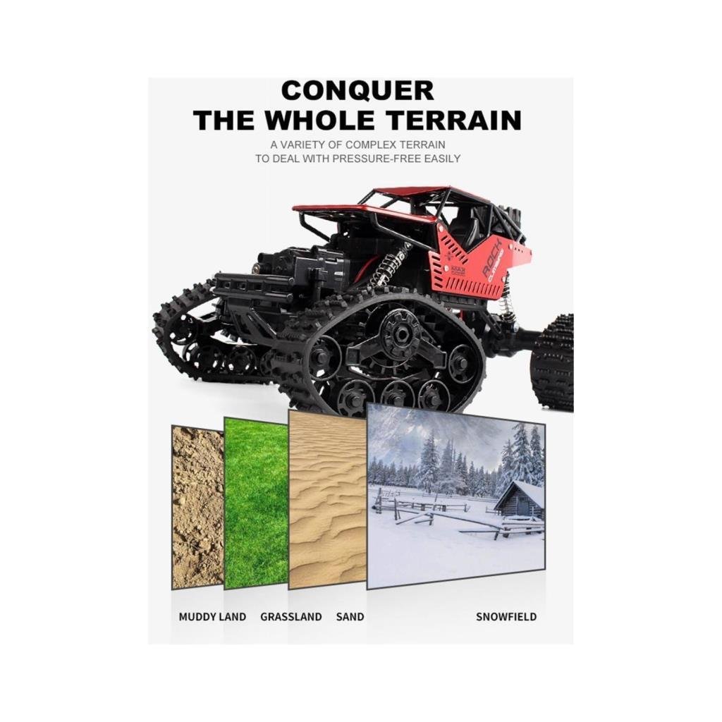 CAN OYUNCAKCan Oyuncak Kutulu U/K 1:16 Strong Climbing Car Dual Mode Palet ve Tekerli Off-Road Metal Rock Crawler LH-C012