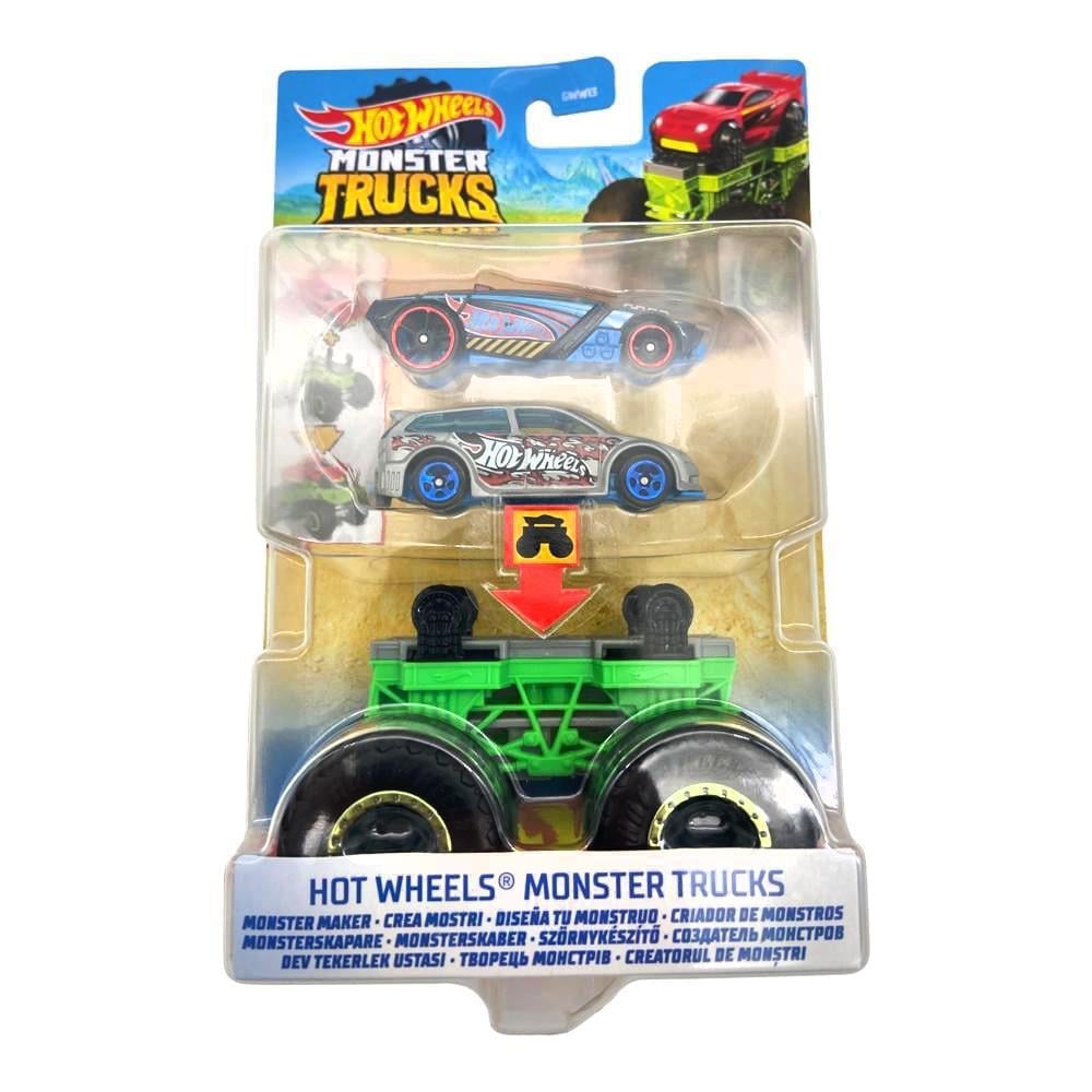 HOT WHEELSHot Wheels Dev Canavar Kamyonlar (Monster Trucks) Dev Tekerlek Ustası Araçlar GWW15