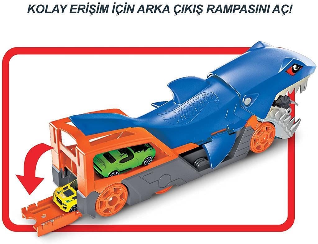 HOTWHEELSMattel Hot Wheels Köpek Balığı Taşıyıcı GVG36