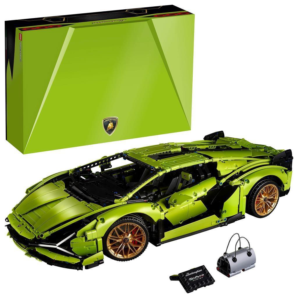 LEGOLEGO® Technic Lamborghini Sián FKP 37 (42115) Model Araba Yapım Seti, Etkileyici Sián FKP 37’yi Yapın ve Sergileyin (3696 Parça)