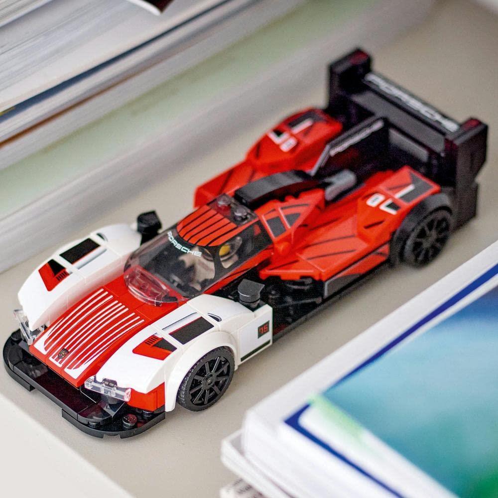 LEGOLEGO Speed Champions Porsche 963 76916- Yaratıcı Oyuncak Araba Modeli Yapım Seti (280 Parça)