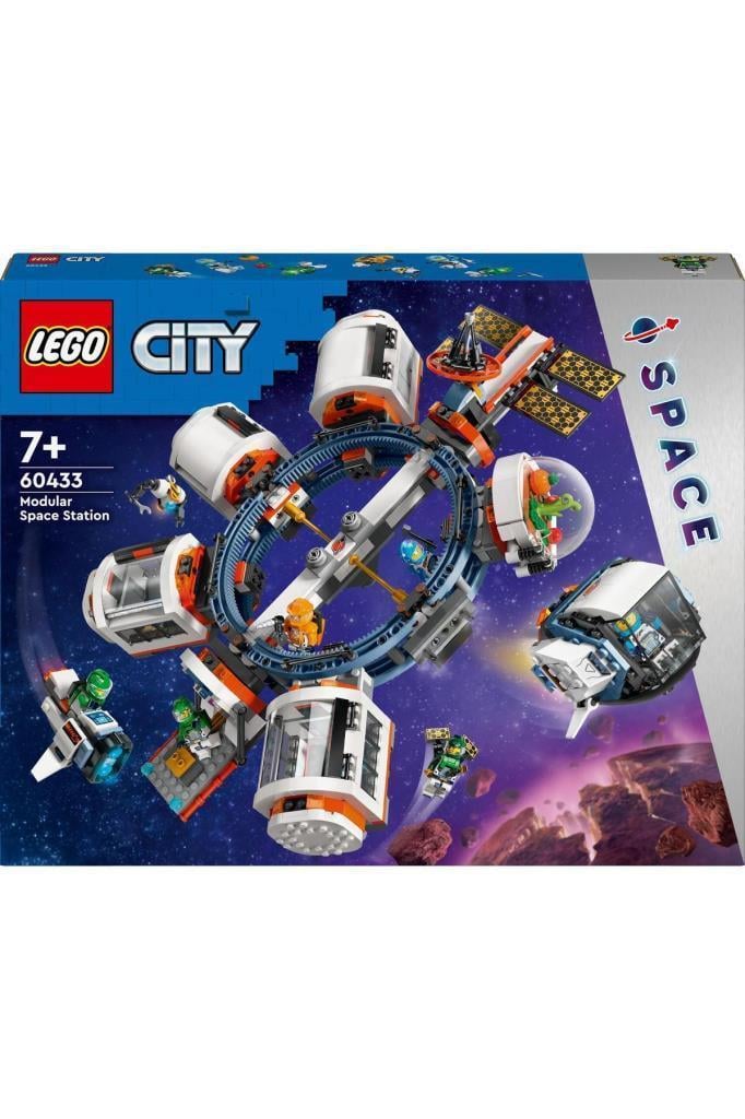 LEGOLego City Modüler Uzay İstasyonu 60433,Uzak Meraklısı Çocuklar İçin 1097 Parça Lego 