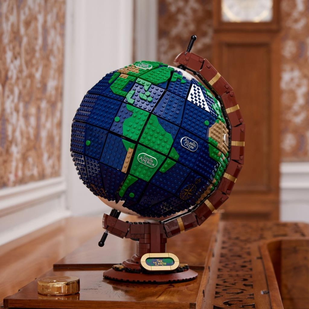 LEGOLEGO Ideas Yerküre 21332,Yetişkinler için Koleksiyonluk Yaratıcı Model Yapım Seti(2585 Parça)