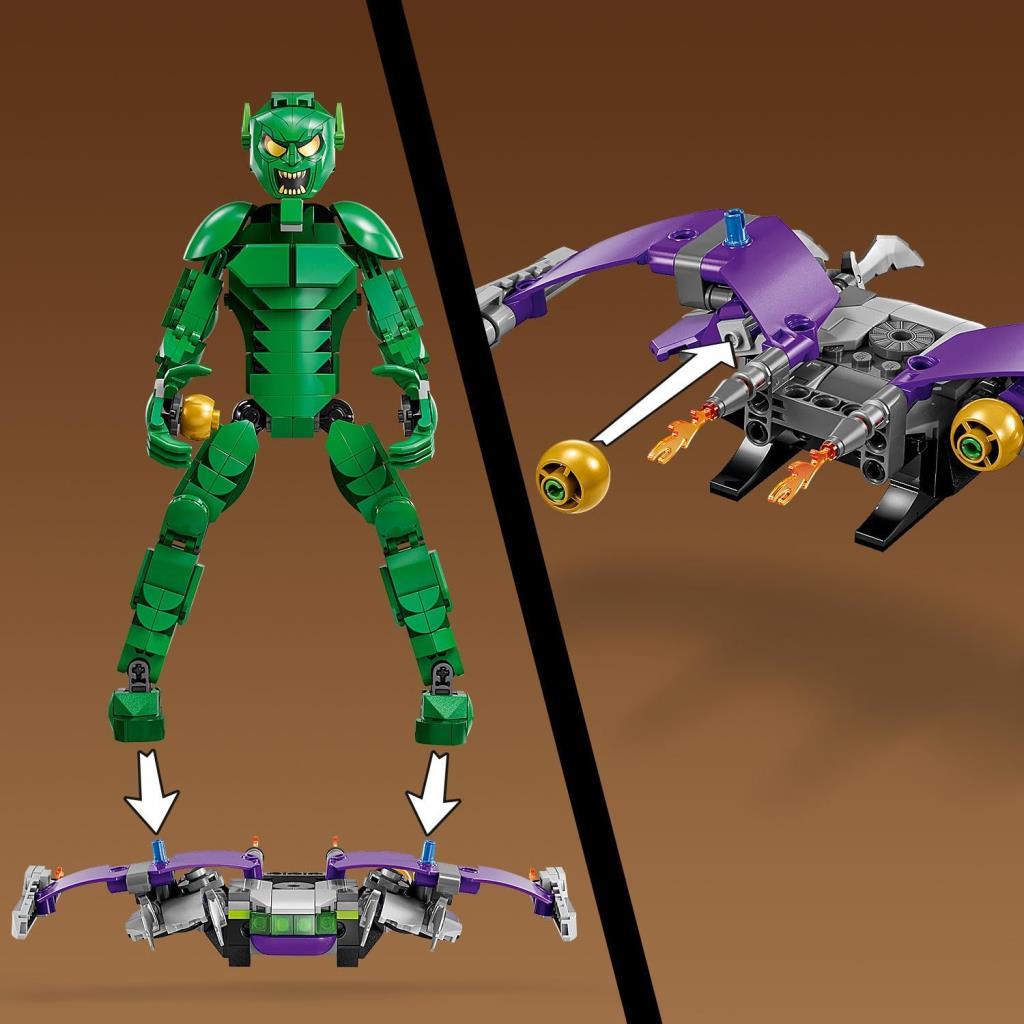 LEGOLEGO® Marvel Green Goblin Yapım Figürü 76284