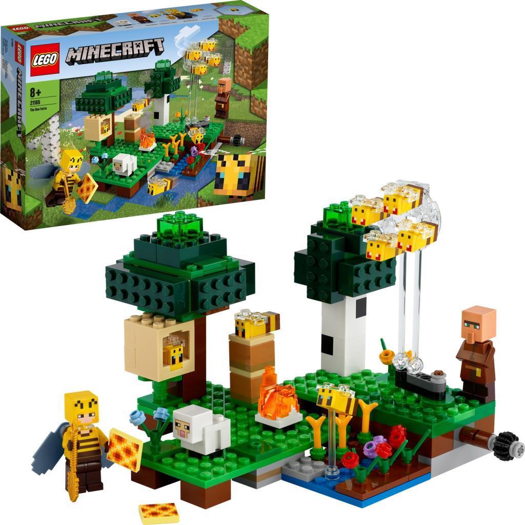 LEGOLEGO® Minecraft™ Arı Çiftliği 21165 Arıcı, Harika Arı ve Koyun Figürleri İçeren Minecraft Aksiyon Oyuncağı (238 Parça)