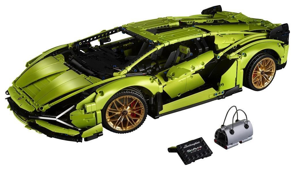 LEGOLEGO® Technic Lamborghini Sián FKP 37 (42115) Model Araba Yapım Seti, Etkileyici Sián FKP 37’yi Yapın ve Sergileyin (3696 Parça)