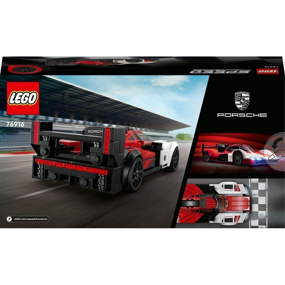 LEGOLEGO Speed Champions Porsche 963 76916- Yaratıcı Oyuncak Araba Modeli Yapım Seti (280 Parça)