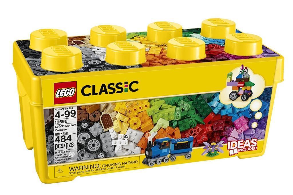 LEGOLEGO Classic Orta Boy Yaratıcı Parçalar Yapım Kutusu 10696 - Yaratıcı Çocuklar için Oyuncak Yapım Seti (484 Parça)