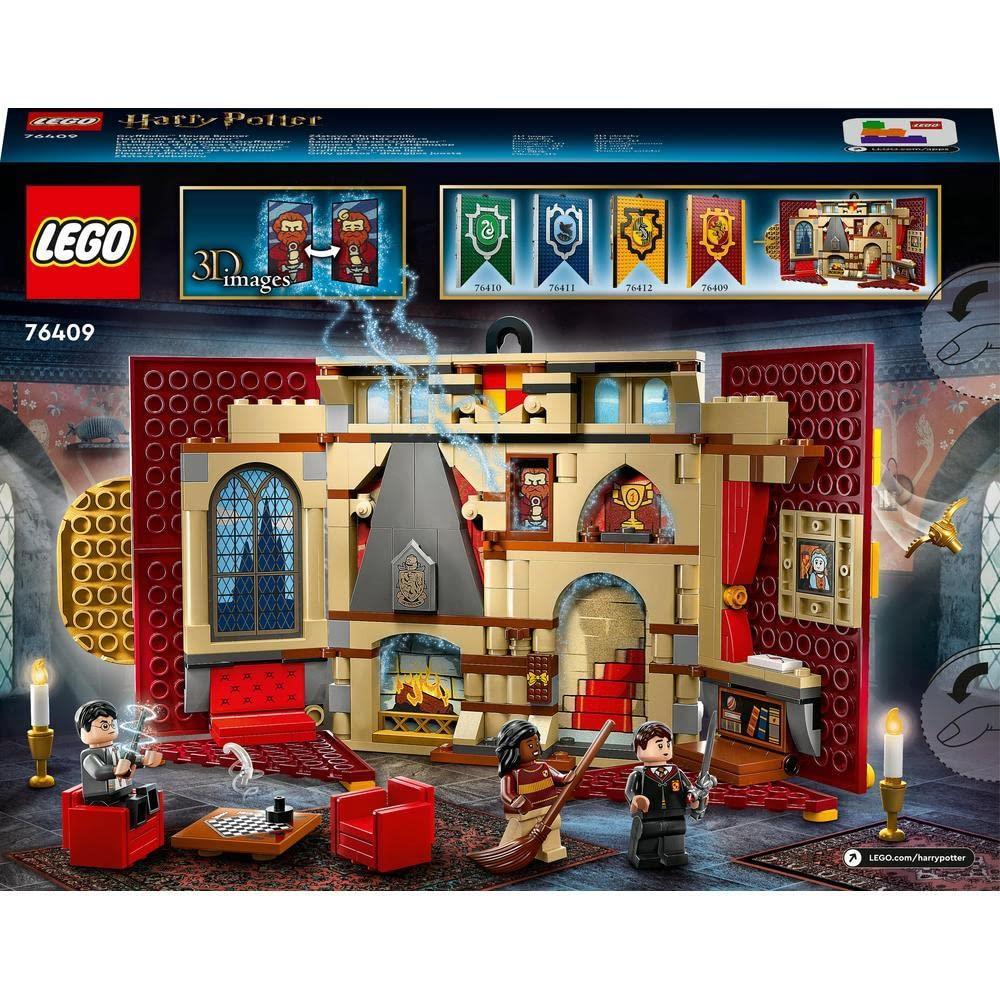 LEGOLEGO Harry Potter Gryffindor Binası Bayrağı 76409 - 9 Yaş ve Üzeri Çocuklar İçin Yaratıcı Oyuncak Yapım Seti (285 Parça)