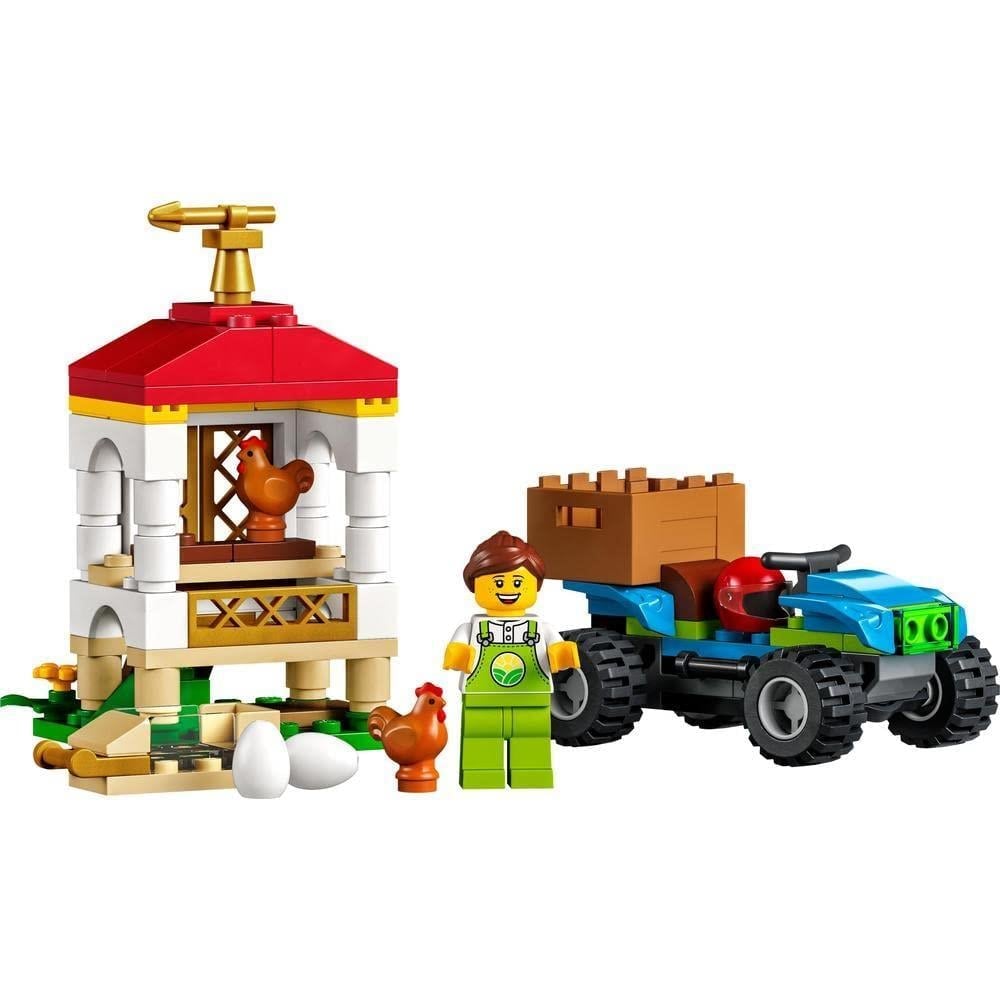 LEGOLEGO® City Tavuk Kümesi 60344 - 5 Yaş ve Üzeri Çocuklar Için Tasarlanmış Oyuncak Çiftlik Yapım Seti (101 Parça)