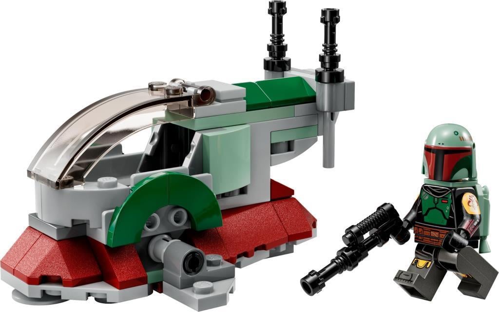 LEGOLEGO Star Wars Boba Fett'in Starship’i Mikro Savaşçı 75344-6 Yaş ve Üzeri Çocuklar için Oyuncak Yapım Seti (85 Parça)