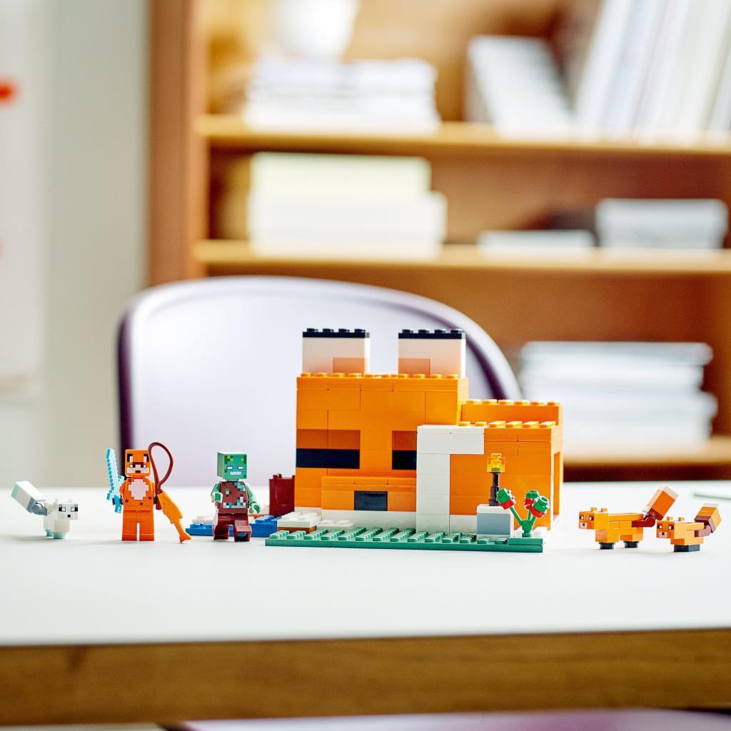 LEGOLego Fox Lodge Tilki Kulübe 21178