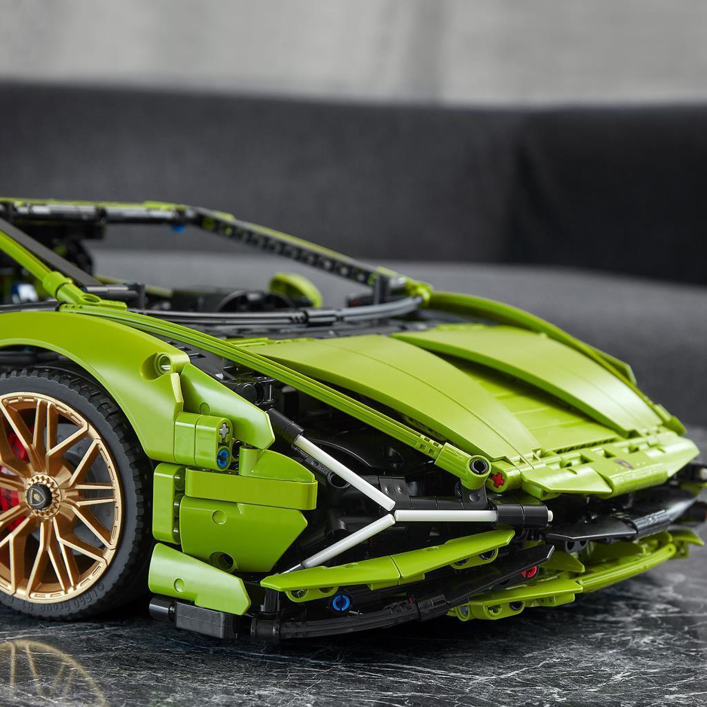LEGOLEGO® Technic Lamborghini Sián FKP 37 (42115) Model Araba Yapım Seti, Etkileyici Sián FKP 37’yi Yapın ve Sergileyin (3696 Parça)