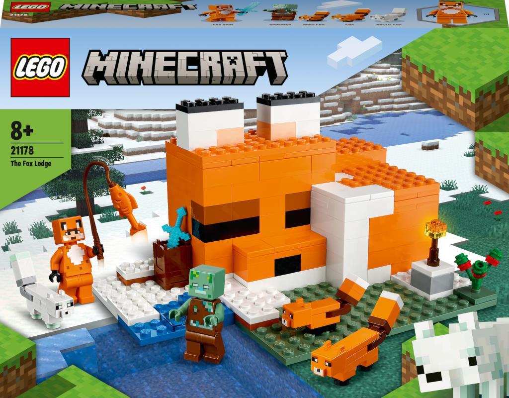 LEGOLego Fox Lodge Tilki Kulübe 21178