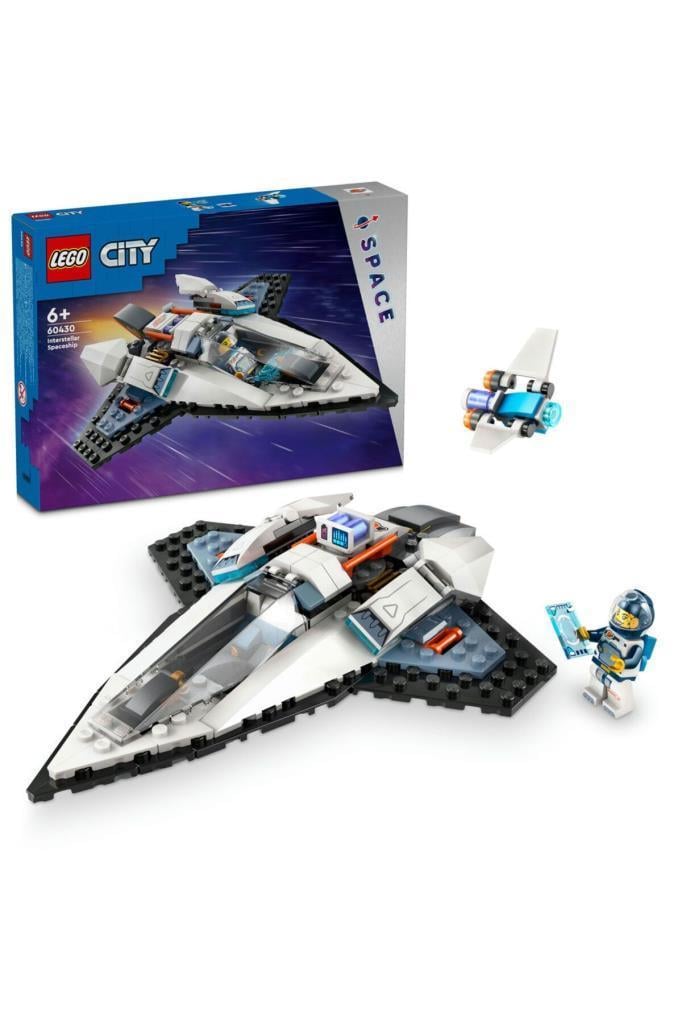 LEGOLego City Yıldızlararası Uzay Gemisi 60430,Uzay Meraklısı Çocuklar için 240 Parça Yapım Seti 