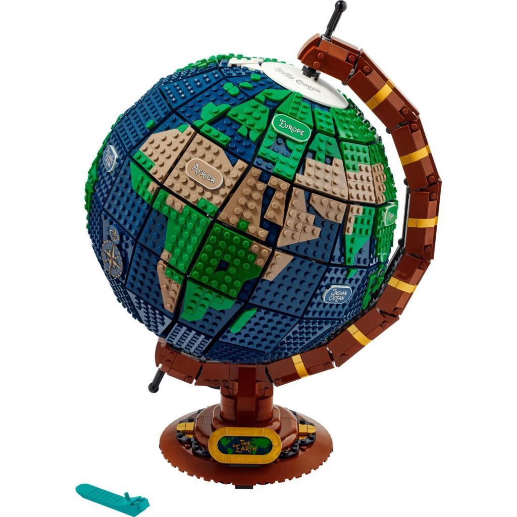 LEGOLEGO Ideas Yerküre 21332,Yetişkinler için Koleksiyonluk Yaratıcı Model Yapım Seti(2585 Parça)