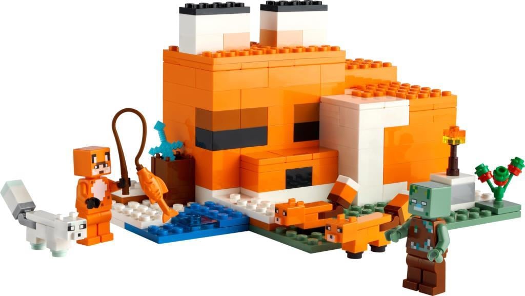 LEGOLego Fox Lodge Tilki Kulübe 21178