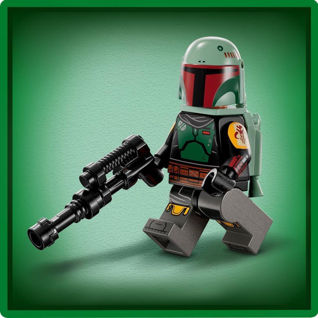 LEGOLEGO Star Wars Boba Fett'in Starship’i Mikro Savaşçı 75344-6 Yaş ve Üzeri Çocuklar için Oyuncak Yapım Seti (85 Parça)